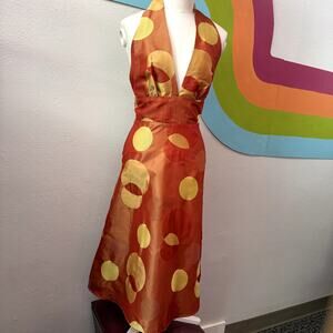 Vintage A-Line Halter Dress